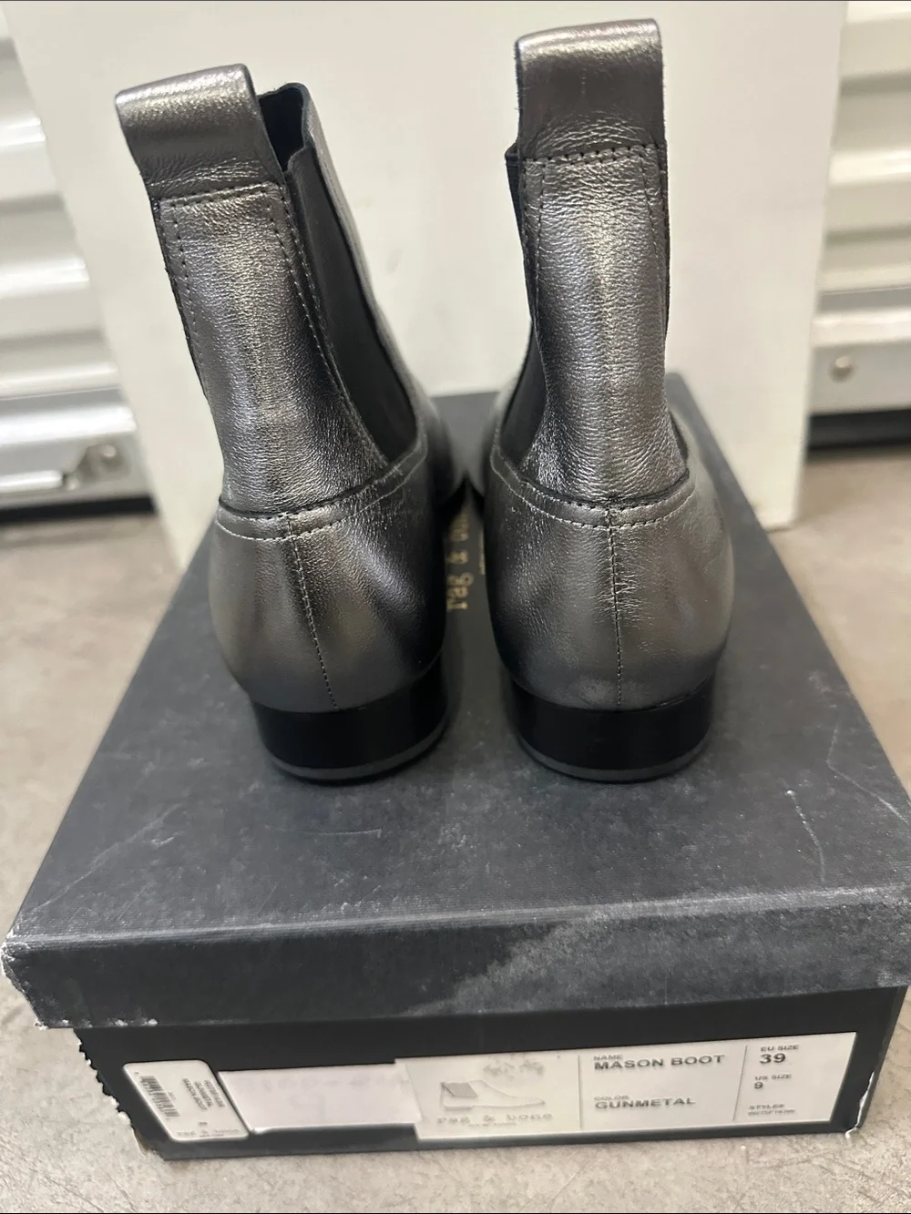 rag & bone Mason   Boot Gunmetal
